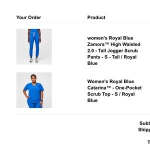 Royal Blue Figs Set